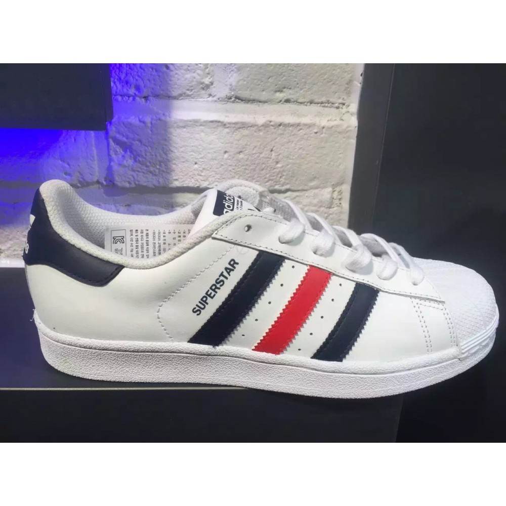 superstar bleu adidas